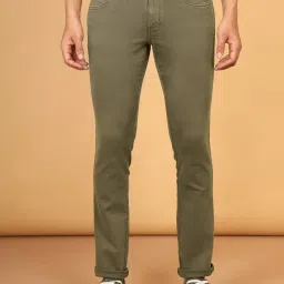 Wrangler Skanders Olive Slim Fit Low Rise Jeans image 1