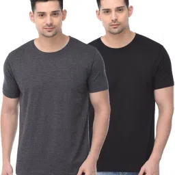 Color Capital Multicolored Regular Fit T-Shirt - Pack of 2 image 1
