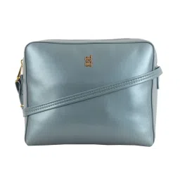 Baggit Blue Solid Small Cross Body Bag image 1