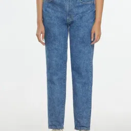 GUESS JEANS G06 Blue High Rise Regular Fit Basic Denim Jeans image 2