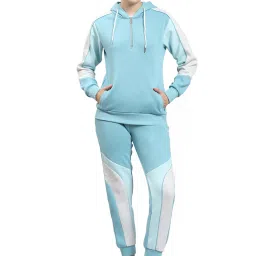 Monte Carlo Blue Cotton Regular Fit Tracksuit image 1