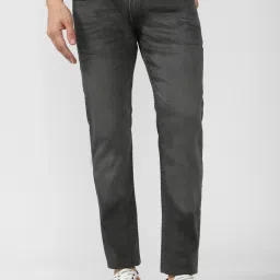 Peter England Grey Slim Fit Jeans image 1