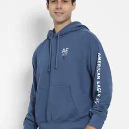 AMERICAN EAGLE OUTFITTERS Men Printed Hooded Sweatshirt image 2