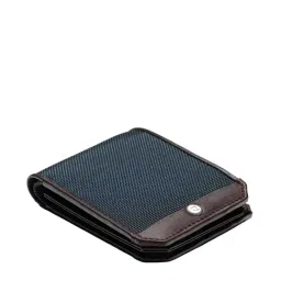 Scarters Abundance Deep Blue  Nylon Textured Rfid Bi-Fold Wallet-image-96