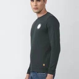 Van Heusen Grey Slim Fit SweatShirt image 3