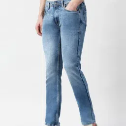 Peter England Blue Skinny Jeans image 4