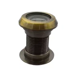 Implemental 180° Round Door Eyes Viewer 2 inch Brass Antique Finish (Pack of 3) image 4