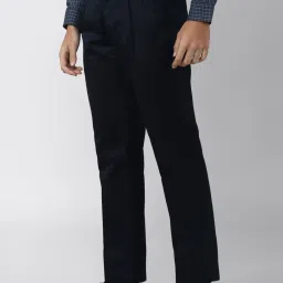 Van Heusen Black Regular Fit Trousers image 3