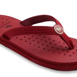 Neemans Men's Eco Flips Maroon Flip Flops image 4
