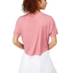 Asics Pink Half Sleeve T-Shirt image 2
