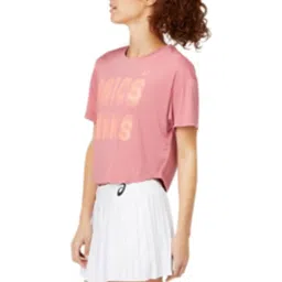 Asics Pink Half Sleeve T-Shirt image 3