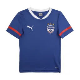 Puma Kids BFC Home Surf The Web Logo Print T-Shirt image 1