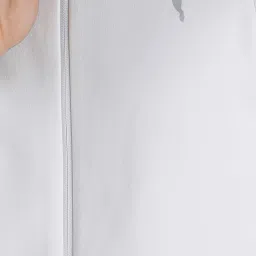 Puma Evostripe White Full Sleeves Hooded Jacket image 4