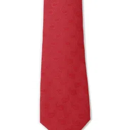Peter England Red Printed Tie image 1