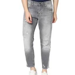 Antony Morato Black Slim Fit Distressed Jeans image 1
