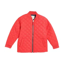 Cherry Crumble by Nitt Hyman Kids Red Quilted Jacket image 1