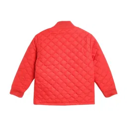 Cherry Crumble by Nitt Hyman Kids Red Quilted Jacket image 2