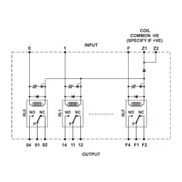 Shavison Directly Soldered Relay Module 4 Channel 1 C/O Positive Looped Coils, AS353-24V-P-OE image 2