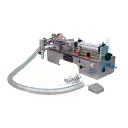 Packlift GC A 10 W 10-1000 ml Semi- Automatic Single Head  Liquid Filler Machine-image-1