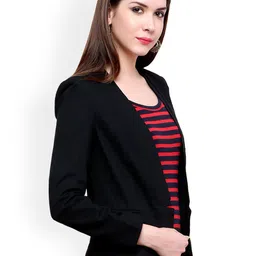 Pannkh Black Tailored Fit Blazer image 5