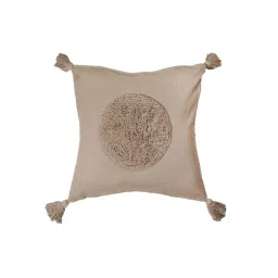 Sashaa World Circle Tufted Cushion Cover (18x18 inches) image 3