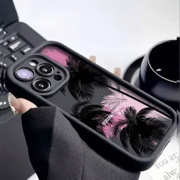 CASE CREATION Tropical Printed iPhone 15 Pro Max Back Case Mobile Accessories image 3