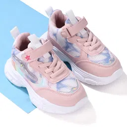 Cute Walk by Babyhug Sneaker Shoes With Velcro Closure - Pink-picture-32