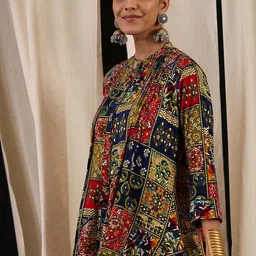 Anouk Women Ethnic Motifs Printed Kurti image 4