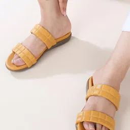 Inc 5 Women Open Toe Flats with Bows image 1