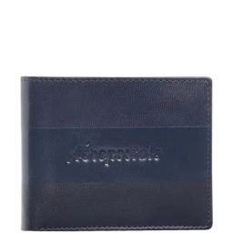 Aeropostale Pompano Navy Casual Leather Bi-Fold Wallet for Men-picture-21