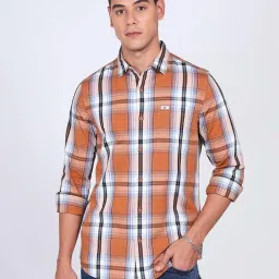 Lee Multicolor Slim Fit Check Cotton Shirt image 1