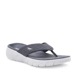 Red Tape Men's Grey Thong Sandals image 3