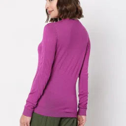 Vero Moda Pink Regular Fit Sweater image 2