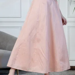 NEUDIS Peach Maxi Skirt image 1