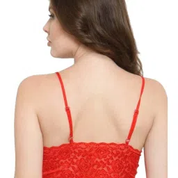 N-Gal Red Lace Work Bralette Bras - Pack Of 2 image 3