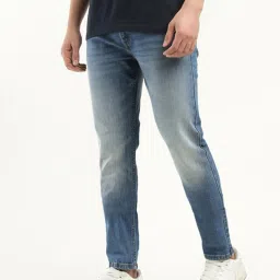 Levi's 512 Indigo Blue Cotton Slim Fit Jeans image 1