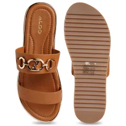 Aldo Women's Brown Casual Sandals image 3