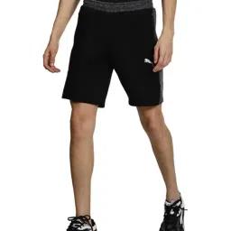 Puma Evostripe Black Cotton Regular Fit Sports Shorts-image-19