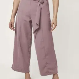 Honey by Pantaloons Purple High Rise Pants-picture-48