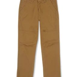 Gini & Jony Kids Brown Solid Trousers-picture-44