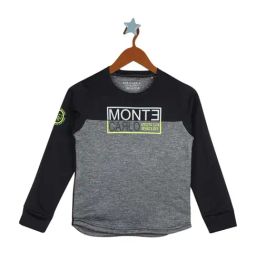 Monte Carlo Kids Black & Grey Printed Sweatshirt-picture-7