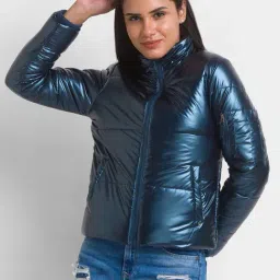 Spykar Blue Regular Fit Jacket-picture-13