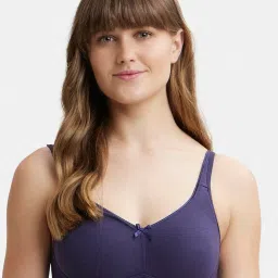 Jockey Dark Navy Non Wired Non Padded Shaper Bra image 1
