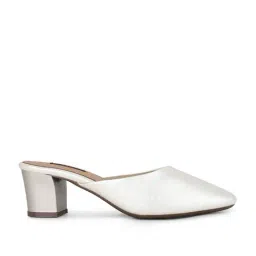 Inc.5 Women's Silver Mule Shoes image 3