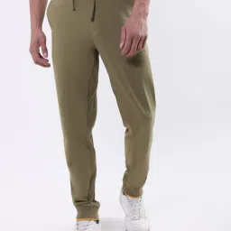 Iconic Men Solid Regular Fit Cotton Track Pants image 1
