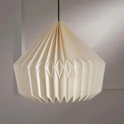 FIG Living Off-White Paper Canvas Pendant Lamp image 1