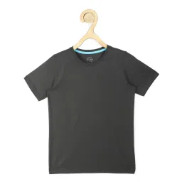 Peter England Kids Maroon & Grey Striped T-Shirt (Pack Of 2) image 3