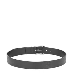 United Colors of Benetton Reloy Black Leather Waist Belt for Men image 3