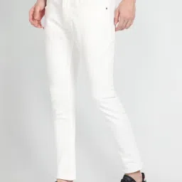 U.S. Polo Assn. Denim Co. White Cotton Regular Fit Jeans image 3