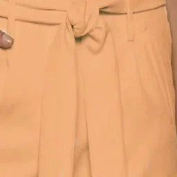 PATRORNA Peach Regular Fit Shorts image 3